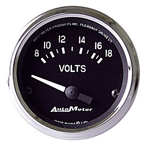 www.ROUTE66-HH.SHOP - 52MM-VOLTMETER, 8-18 VOLT