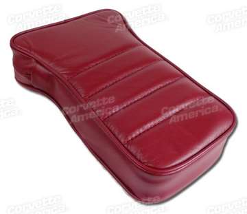 www.ROUTE66-HH.SHOP - CENTER ARMREST. RED LTHR