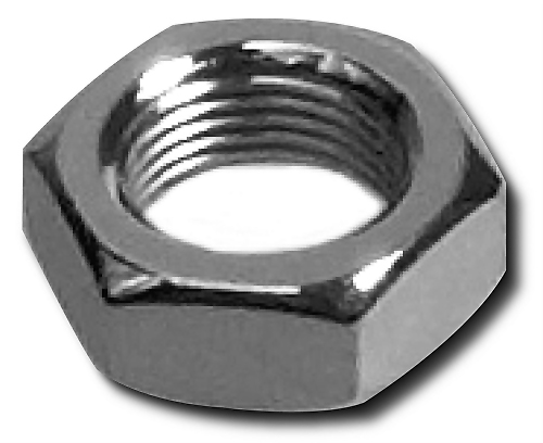 www.ROUTE66-HH.SHOP - JAM NUT 11/16-18 RH CHROM
